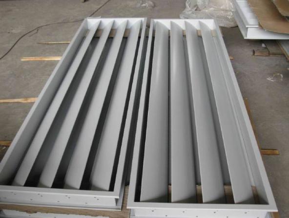 What are the problems of metal louvers?