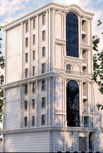 implement Ahvaz glass facade